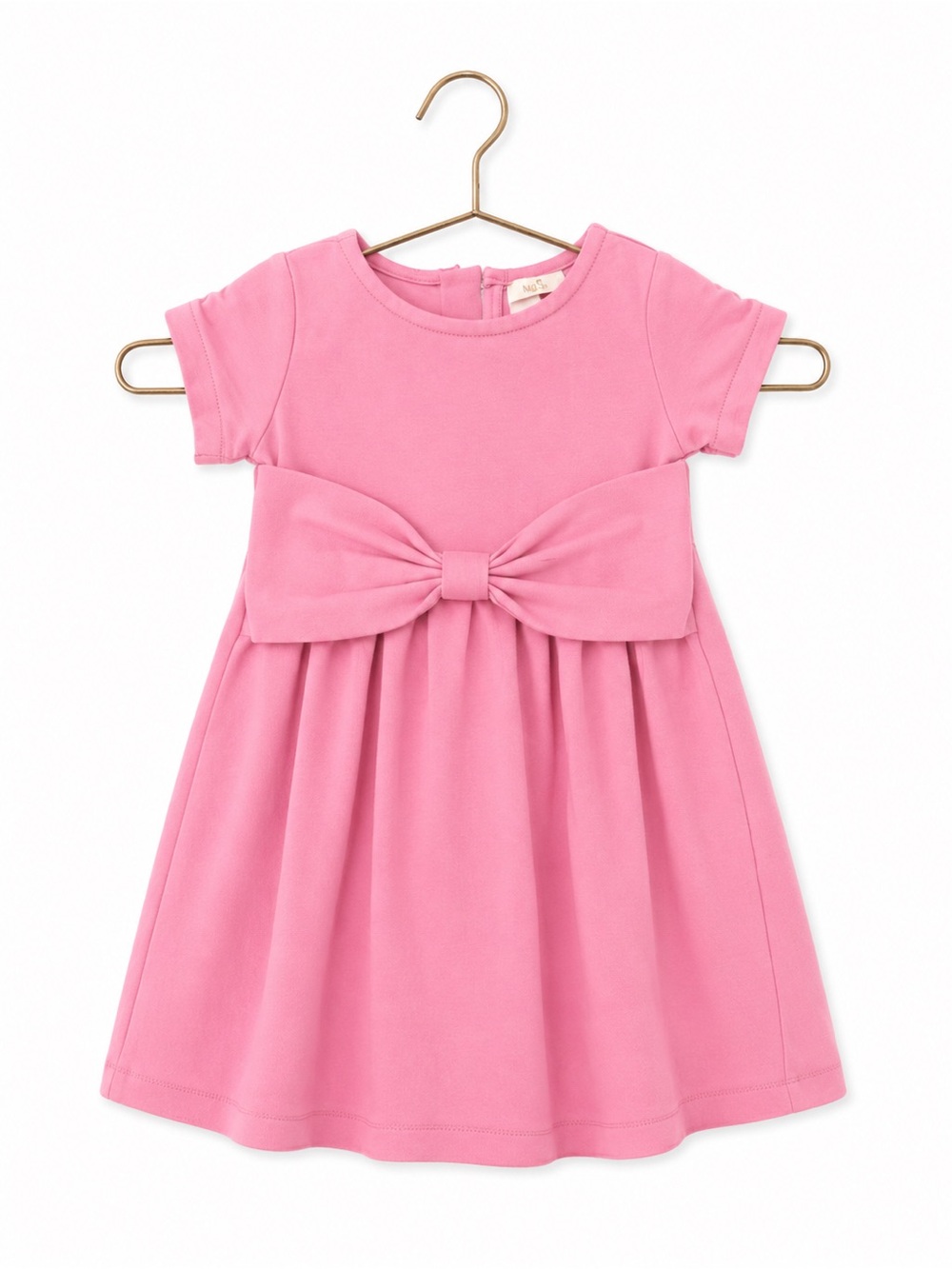 kate spade Little Girls Pink Bow-Waist Casual Dress